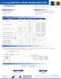 AWSZT-20.00CV-T Datenblatt Cover