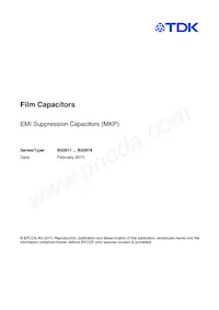 B32911A5123K000 Datasheet Copertura