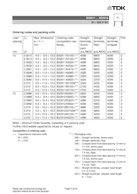 B32911A5123K000 Datasheet Pagina 5