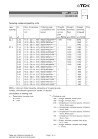 B32911A5123K000 Datasheet Pagina 7