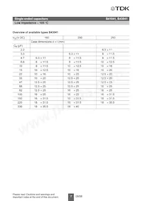 B43041F2826M Datasheet Pagina 6