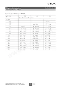 B43041F2826M Datasheet Pagina 7