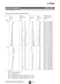 B43041F2826M Datasheet Pagina 10