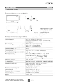 B82522VC8 Datasheet Pagina 3