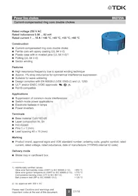 B82725A2102N001 Datasheet Pagina 2