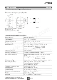 B82725A2102N001 Datasheet Pagina 3