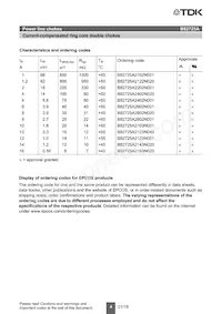 B82725A2102N001 Datasheet Pagina 4