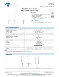 BFC237136105 Datasheet Copertura