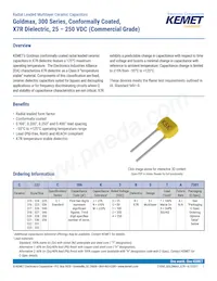 C327C473K5R5TA7305 Datasheet Copertura