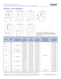 C327C473K5R5TA7305 Datasheet Pagina 3