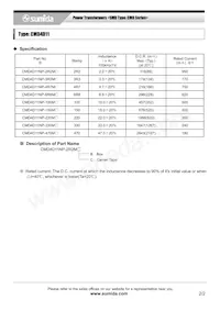 CMD4D11NP-6R8MC Datasheet Page 2