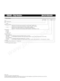 CR0402-JW-390HLF Datasheet Pagina 3