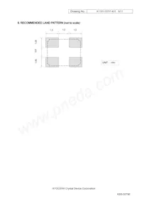 CX3225CA40000D0HSSCC Datasheet Page 6