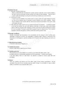 CX3225CA40000D0HSSCC Datasheet Page 11