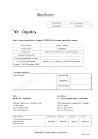 CX3225GB48000D0HEQCC Datasheet Cover