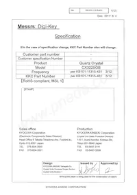 CX3225GB48000D0HPQZ1 Datenblatt Cover