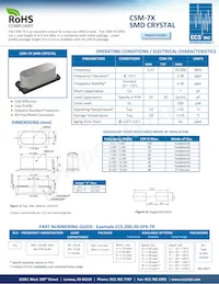 ECS-143-S-5PX-TR Datasheet Cover