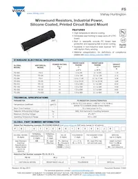 FS-020CBER5000JE Datasheet Copertura