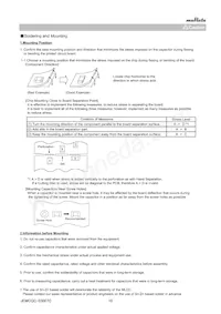 GRM31BR73A472KW01L Datasheet Pagina 10