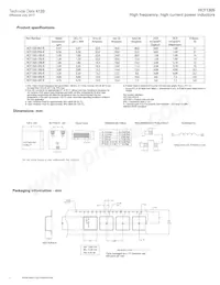 HCF1305-4R0-R Datasheet Page 2