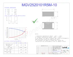 MGV2520101R5M-10 Datenblatt Cover