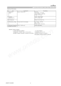 NFM3DCC223R1H3L Datasheet Pagina 2