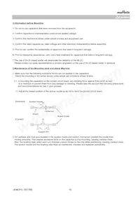 NFM3DCC223R1H3L Datasheet Pagina 10