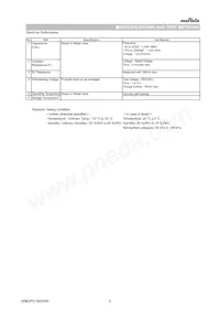 NFM41CC223R2A3L Datasheet Pagina 2