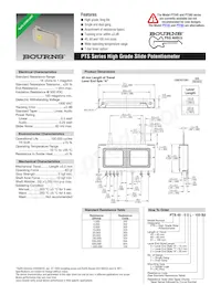 PTS60-12L-103A2 Datasheet Cover