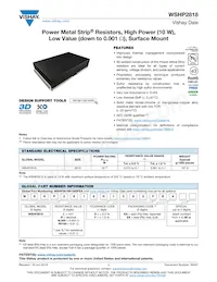 WSHP28184L000FEA數據表 封面