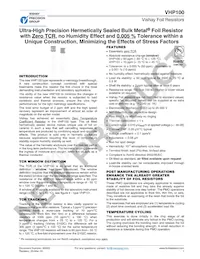 Y4078147K059T9L Datasheet Cover