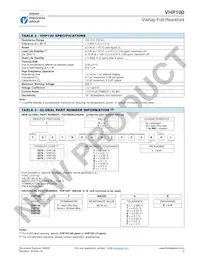 Y4078147K059T9L Datasheet Pagina 3