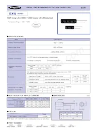 400BXW180MEFC16X50 Datasheet Copertura