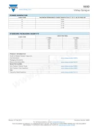 593D227X5010E2TE3 Datasheet Pagina 7