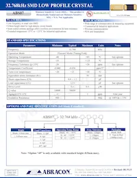 ABS07-32.768KHZ-4-T Datasheet Copertura