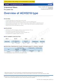 ACH3218-220-TD01 Datasheet Page 3