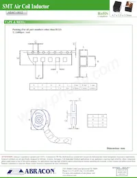 AIAC-1812-33NK-T Datasheet Pagina 4