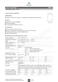 B43254A9687M Datasheet Pagina 2