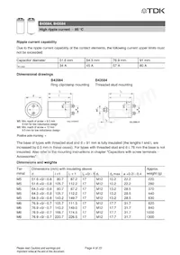 B43564B9228M000 Datasheet Pagina 4