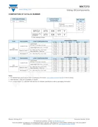 BFC2370GI821 Datasheet Pagina 2