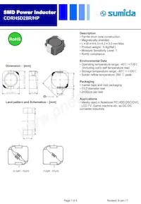 CDRH5D28RHPNP-330MC Datenblatt Cover