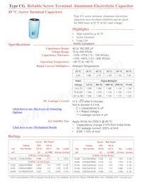 CG400T450R2C Datenblatt Cover