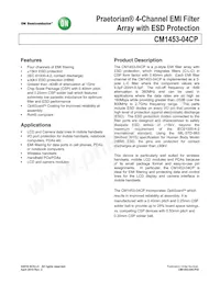 CM1453-04CP Datasheet Copertura