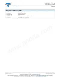 CRCW12067R15FKECC Datasheet Page 4