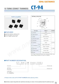 CT-94Z-205 Datenblatt Cover