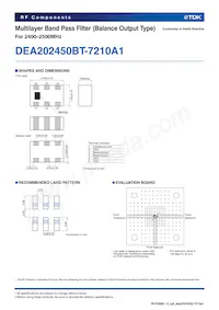 DEA202450BT-7210A1 Datasheet Pagina 2