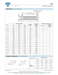 FVE030020ER800KE Datasheet Pagina 2