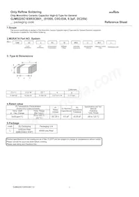 GJM0225C1E8R3CB01L Datasheet Copertura