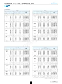 LGY1E183MELB40 Datasheet Pagina 2