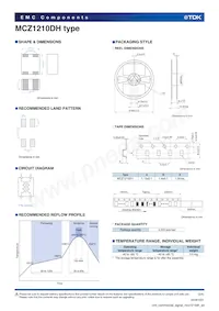 MCZ1210DH500L2TA0G數據表 頁面 3